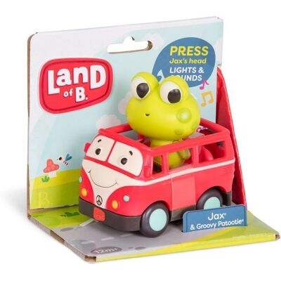 B Toys - Samochód żaba i autobus - Zabawka samochodowa B Toys - Samochód żaba i autobus - Zabawka samochodowa