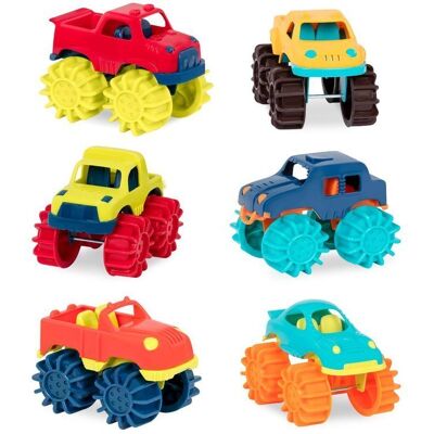 B.Toys B. Toys, Thunder Monster – Monster Trucks – zestaw 6 Monster Trucków, 2+ B.Toys B. Toys, Thunder Monster – Monster Trucks – zestaw 6 Monster Trucków, 2+