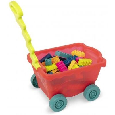 B.Toys, wózek z klockami Little BlocWagon B.Toys, wózek z klockami Little BlocWagon