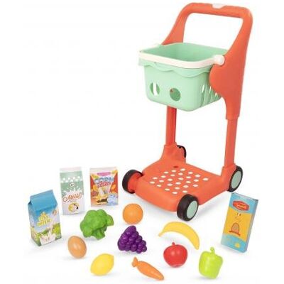 B.Toys, zabawka edukacyjna Muzyczny wózek zakupowy z koszykiem i akcesoriami B.Toys, zabawka edukacyjna Muzyczny wózek zakupowy z koszykiem i akcesoriami