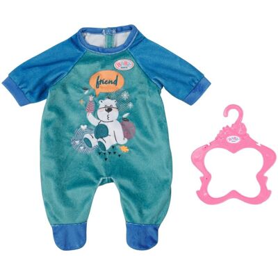 BABY born 833629 Romper Blue-Fits Dolls up to 43cm-Set Includes Hanger-Suitable for Children Aged 3+ years-833629 BABY born 833629 Romper Blue-Fits Dolls up to 43cm-Set Includes Hanger-Suitable for Children Aged 3+ years-833629
