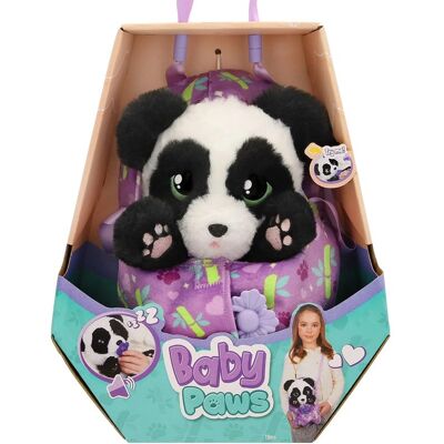 IMC Toys BABY PAWS Interaktywny Pluszowy Panda MIŚ Dźwięk MASKOTKA KOCYK TORBA IMC Toys BABY PAWS Interaktywny Pluszowy Panda MIŚ Dźwięk MASKOTKA KOCYK TORBA