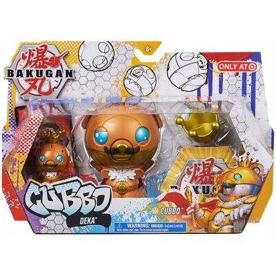 Funko Bakugan, King Cubbo Deka Pack z ekskluzywnymi Jumbo i Core Cubbo, Geogan Ri Funko Bakugan, King Cubbo Deka Pack z ekskluzywnymi Jumbo i Core Cubbo, Geogan Ri