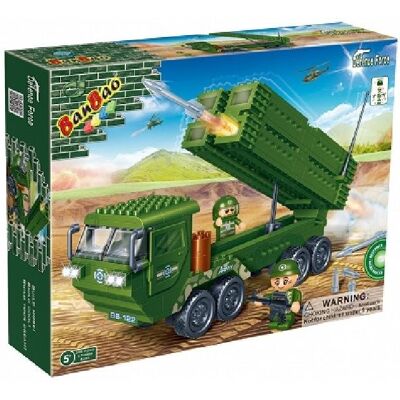 BanBao, Armia, klocki Wyrzutnia rakiet, 6205 BanBao, Armia, klocki Wyrzutnia rakiet, 6205
