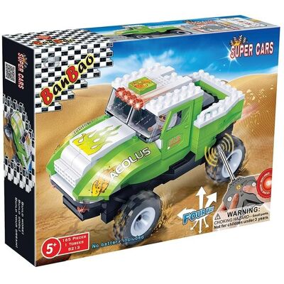 BanBao, Super Cars, klocki Twister sterowany RC, 8213 BanBao, Super Cars, klocki Twister sterowany RC, 8213