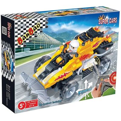 BanBao, Super Cars, klocki Wildfire sterowany RC, 8218 BanBao, Super Cars, klocki Wildfire sterowany RC, 8218