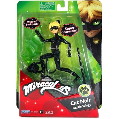 BANDAI Miraculous: Opowieści o biedronce i kocie noir Mała lalka 12 cm BANDAI Miraculous: Opowieści o biedronce i kocie noir Mała lalka 12 cm