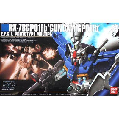 Bandai - Model Gundam HG 1/144 Gundam GP01fb 03920 Bandai - Model Gundam HG 1/144 Gundam GP01fb 03920