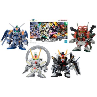 Bandai Model Kit, GUNDAM - BB Senshi C.E.73 Stargazer Set - Zestaw modelarski Bandai Model Kit, GUNDAM - BB Senshi C.E.73 Stargazer Set - Zestaw modelarski
