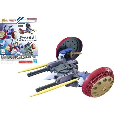 Bandai Model Kit, GUNDAM - Zestaw części opcjonalnych Gunpla 06 (cenna kapsuła) - Zestaw modelarski Bandai Model Kit, GUNDAM - Zestaw części opcjonalnych Gunpla 06 (cenna kapsuła) - Zestaw modelarski