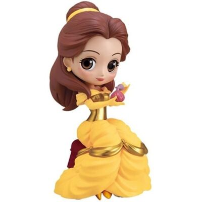 Bandai - Qposket - Disney Princesses - Piękna i Bestia - Figurka kolekcjonerska Belle - Perfumagic 12 cm - BP19954P Wielokolorowy Bandai - Qposket - Disney Princesses - Piękna i Bestia - Figurka kolekcjonerska Belle - Perfumagic 12 cm - BP19954P Wielokolorowy