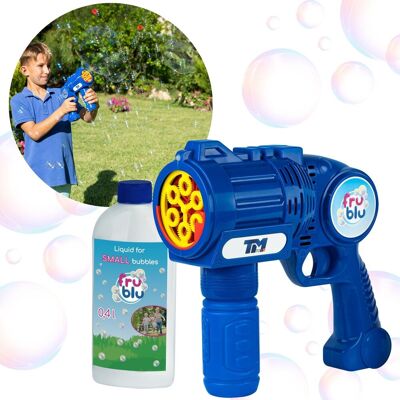 TM TOYS Bańki mydlane pistolet, maszynka do baniek + płyn 400ml TM TOYS Bańki mydlane pistolet, maszynka do baniek + płyn 400ml