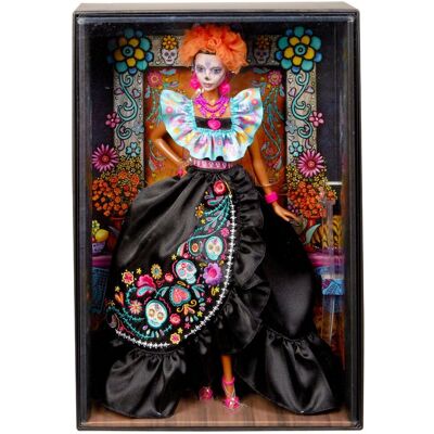 Mattel Barbie Dia de Muertos 2024 Barbie, Lalka kolekcjonerska, dla dzieci 6+, fanów i kolekcjonerów HRM72 Mattel Barbie Dia de Muertos 2024 Barbie, Lalka kolekcjonerska, dla dzieci 6+, fanów i kolekcjonerów HRM72
