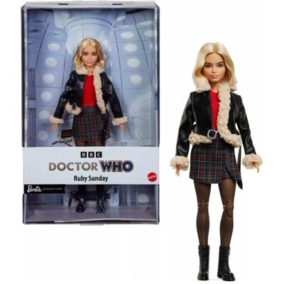 Mattel Barbie Doctor Who Lalka Ruby Sunday - HRM78 Mattel Barbie Doctor Who Lalka Ruby Sunday - HRM78