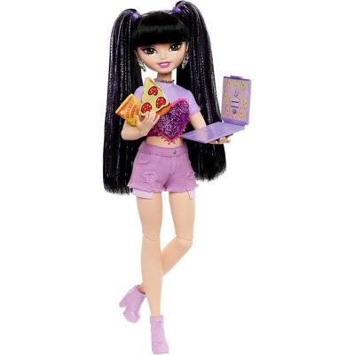 Barbie Dream Besties Renee + 8 AKCESORIÓW FOODIE HYC24 Barbie Dream Besties Renee + 8 AKCESORIÓW FOODIE HYC24