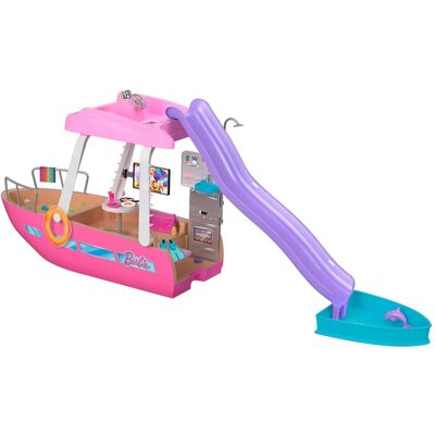 Barbie DreamBoat HJV37 – lalka Wymarzona Łódka z Akcesoriami i Zwierzętami Barbie DreamBoat HJV37 – lalka Wymarzona Łódka z Akcesoriami i Zwierzętami