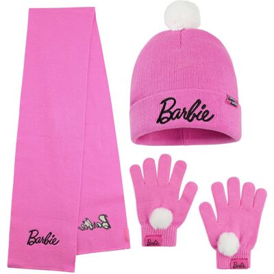 Barbie Dziewczęcy zestaw zimowych akcesoriów do szkoły lub podróży - urocze prezenty dla dziewcząt Barbie Dziewczęcy zestaw zimowych akcesoriów do szkoły lub podróży - urocze prezenty dla dziewcząt