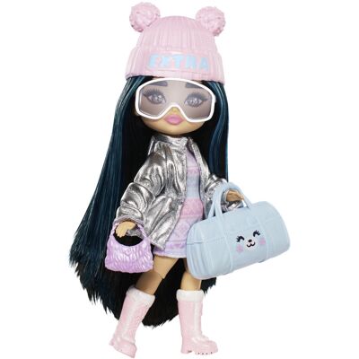 Mattel Barbie Extra, Minis Mała lalka, HPB20 Mattel Barbie Extra, Minis Mała lalka, HPB20