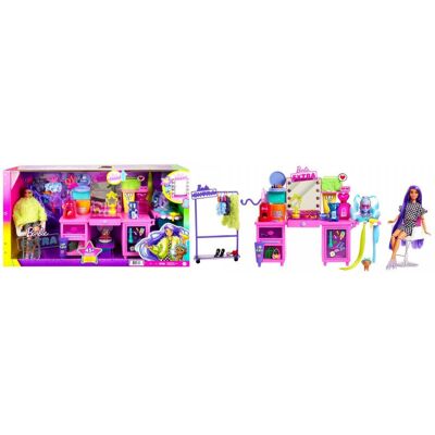 Mattel Barbie Extra Toaletka Zestaw + Lalka Mattel Barbie Extra Toaletka Zestaw + Lalka