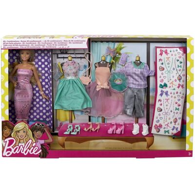 Barbie Fashion Activity Gif Set with Clothes (Mattel DVJ64) Barbie Fashion Activity Gif Set with Clothes (Mattel DVJ64)