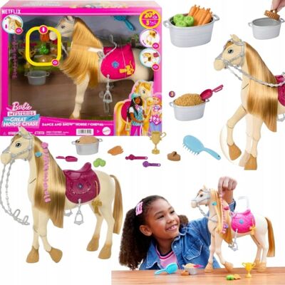 BARBIE KON KONIK INTERAKTYWNY TANCZY, Z DZWIEKIEM +AKCESORIA DO STYLIZACJI BARBIE KON KONIK INTERAKTYWNY TANCZY, Z DZWIEKIEM +AKCESORIA DO STYLIZACJI