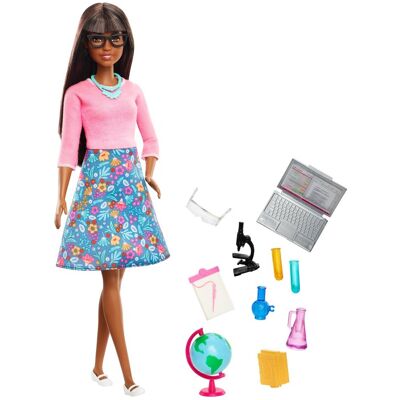 Mattel Barbie, lalka nauczycielka, GDJ35 Mattel Barbie, lalka nauczycielka, GDJ35
