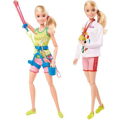Mattel Barbie, lalka Olimpijka wspinaczka Mattel Barbie, lalka Olimpijka wspinaczka