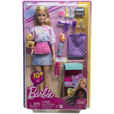 Mattel Barbie, lalka, styliska, Malibu, Hnk95 Mattel Barbie, lalka, styliska, Malibu, Hnk95