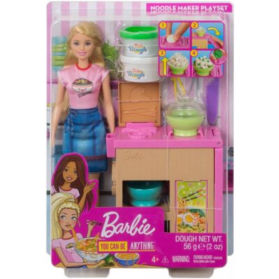 Mattel Barbie, lalka z zestawem Domowy Makaron Mattel Barbie, lalka z zestawem Domowy Makaron
