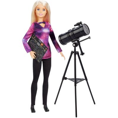 Mattel Barbie, National Geographic, lalka Astrofizyczka, GDM47 Mattel Barbie, National Geographic, lalka Astrofizyczka, GDM47