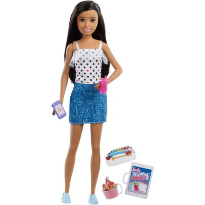 Mattel Barbie, opiekunka dziecięca, FHY89/FXG92 Mattel Barbie, opiekunka dziecięca, FHY89/FXG92