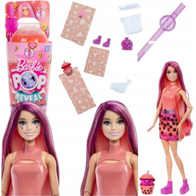 BARBIE POP REVEAL LALKA MANGO SERIA BUBBLE TEA PACHNĄCA LALKA MODOWA HTJ22 BARBIE POP REVEAL LALKA MANGO SERIA BUBBLE TEA PACHNĄCA LALKA MODOWA HTJ22