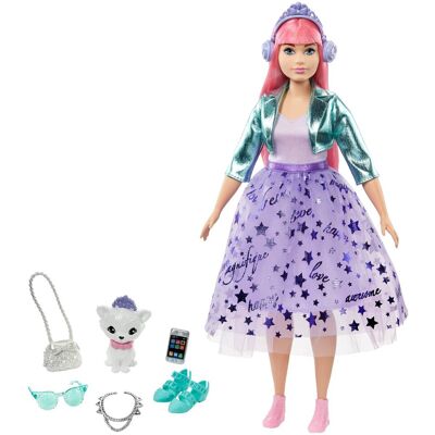 Mattel Barbie, Przygody Księżniczek, lalka księżniczka Daisy, GML77 Mattel Barbie, Przygody Księżniczek, lalka księżniczka Daisy, GML77