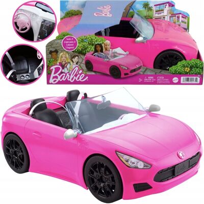BARBIE SAMOCHÓD AUTO KABRIOLET SPORTOWY DLA LALEK DUŻY 2 OSOBOWY RÓŻOWY BARBIE SAMOCHÓD AUTO KABRIOLET SPORTOWY DLA LALEK DUŻY 2 OSOBOWY RÓŻOWY