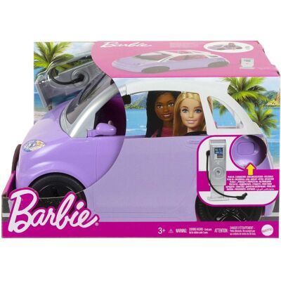 Mattel Barbie, samochód „elektryczny” dla lalek, Hjv36 Mattel Barbie, samochód „elektryczny” dla lalek, Hjv36