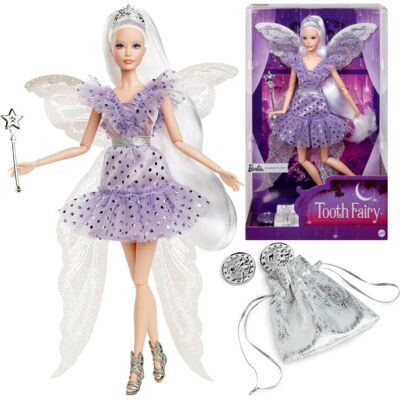 Barbie Signature Lalka Zębowa Wróżka JCW43 Barbie Signature Lalka Zębowa Wróżka JCW43