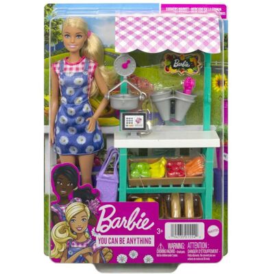 Mattel Barbie Targ farmerski Zestaw + lalka Mattel Barbie Targ farmerski Zestaw + lalka