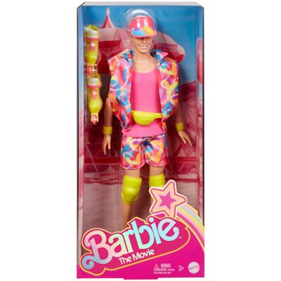 Mattel Barbie The Movie, Ken na rolkach, lalka filmowa Mattel Barbie The Movie, Ken na rolkach, lalka filmowa