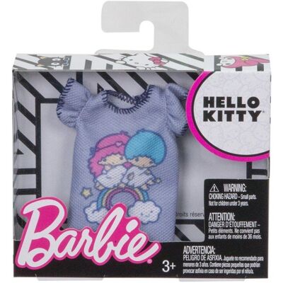 Mattel Barbie, ubranka z ulubieńcami Topy, FLP40/FLP46 Mattel Barbie, ubranka z ulubieńcami Topy, FLP40/FLP46