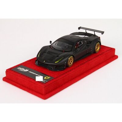 Bbr Ferrari 488 Gte Matt Black And Gold 1:43 Bbrc179Mb Bbr Ferrari 488 Gte Matt Black And Gold 1:43 Bbrc179Mb