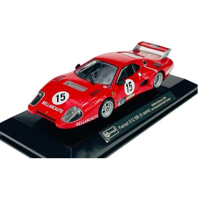 BBURAGO 1981 FERRARI 512 BB II SERIE SIGNATURE SERIES 1:43 NOWY METAL MODEL BBURAGO 1981 FERRARI 512 BB II SERIE SIGNATURE SERIES 1:43 NOWY METAL MODEL