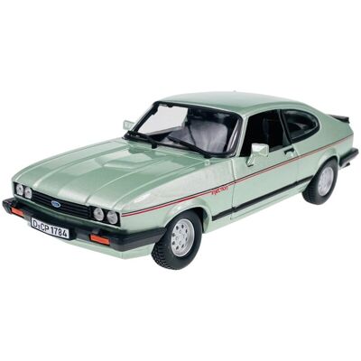 BBURAGO 1982 FORD CAPRI ZIELONY 1:24 21093 BBURAGO 1982 FORD CAPRI ZIELONY 1:24 21093