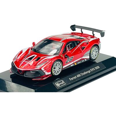 BBURAGO 2020 FERRARI 488 CHALLENGE EVO SIGNATURE SERIES CZERWONY 1:43 36309 BBURAGO 2020 FERRARI 488 CHALLENGE EVO SIGNATURE SERIES CZERWONY 1:43 36309