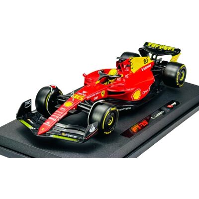 BBURAGO 2022 FERRARI RACING F1-75 #16 CHARLES LECLERC GP ITALII + GABLOTKA 1:24 26806 BBURAGO 2022 FERRARI RACING F1-75 #16 CHARLES LECLERC GP ITALII + GABLOTKA 1:24 26806