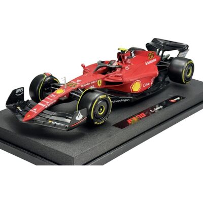 Bburago 2022 Ferrari Racing F1-75 #55 Carlos Sainz 1:18 16811 Bburago 2022 Ferrari Racing F1-75 #55 Carlos Sainz 1:18 16811