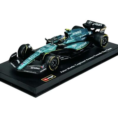 Bburago 2023 Aston Martin Amr23 #14 Fernando Alonso 38091 1:43 + Gablotka Bburago 2023 Aston Martin Amr23 #14 Fernando Alonso 38091 1:43 + Gablotka