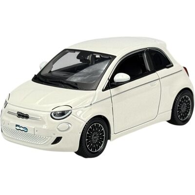 BBURAGO 2023 FIAT 500e BIAŁY 1:24 21110 BBURAGO 2023 FIAT 500e BIAŁY 1:24 21110