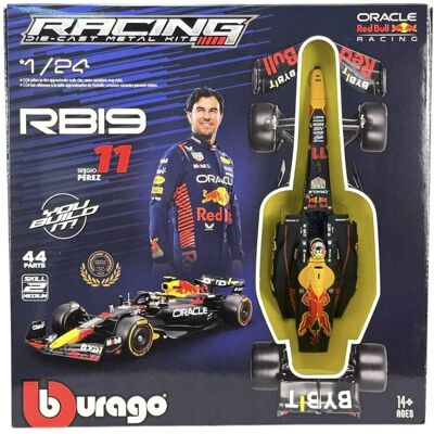 BBURAGO 2023 RED BULL RB19 #11 PEREZ DO SKŁADANIA 1:24 FORMUŁA 1 NOWY Z PODSTAWKĄ 28502 BBURAGO 2023 RED BULL RB19 #11 PEREZ DO SKŁADANIA 1:24 FORMUŁA 1 NOWY Z PODSTAWKĄ 28502
