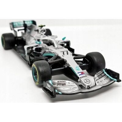 BBurago, bolid F1 MERCEDES W10 EQ P.+V. Bottas Bburago 1:43 BBurago, bolid F1 MERCEDES W10 EQ P.+V. Bottas Bburago 1:43