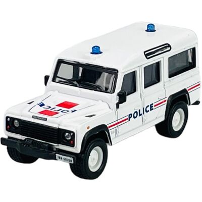 BBURAGO EMERGENCY LAND ROVER DEFENDER 110 POLICJA 1:47 32003 BBURAGO EMERGENCY LAND ROVER DEFENDER 110 POLICJA 1:47 32003